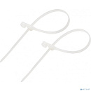 Rexant (07-0104) Стяжка нейлоновая под винт 100x3,6мм, белая (100 шт/уп)