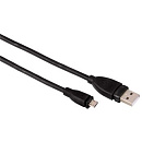 Кабель Hama H-54589 00054589 USB (m)-micro USB (m) 3м черный