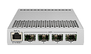 Маршрутизатор 4 SFP+ CRS305-1G-4S+IN MIKROTIK