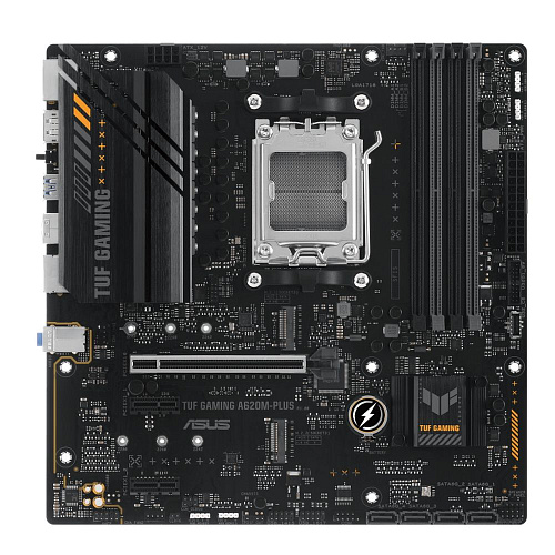 Материнская плата ASUS TUF GAMING A620M-PLUS AM5 mATX 4xDDR5 PCIEx16 2xPCIEx1 2xM.2 2xDP HDMI 2.5GLAN