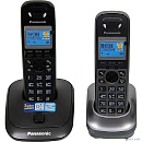 Panasonic KX-TG2512RU2 {Доп трубка в комплекте, АОН, Caller ID, спикерфон, полифония}