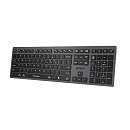 Клавиатура A4Tech Fstyler FBX50C серый USB беспроводная BT/Radio slim Multimedia (FBX50C GREY)