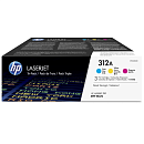 Картридж Cartridge HP 312A для CLJ M476, тройная упаковка (CF381A+CF383A+CF382A)
