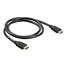 Кабель аудио-видео Buro HDMI 2.0 HDMI (m)/HDMI (m) 1м. Позолоченные контакты черный (BHP HDMI 2.0-1) (1147065)