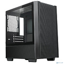 XASTRA Корпус A400M 0F Black mATX/Mesh/Screwless TG+Mesh/ no fans/ A400M-0F