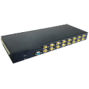 Встраиваемый 16-портовый Combo (PS/2 + USB) модуль KVM-переключателя для консолей серий Unicorn и Gemini.<br><br><b>Причина уценки: </b>Консоль полнос