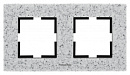 Рамка Panasonic Karre Plus WKTF08023CD-RU 2x горизонтальный монтаж камень сумеречный (упак.:1шт)