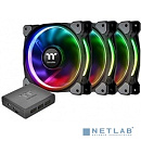 Thermaltake Cooler Riing Plus 14 RGB Radiator Fan TT Premium Edition 3 Pack/Fan/14025/PWM 500~1400rpm/LED software control