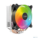 CBR-CC-4180-ARGB-PWM Кулер для процессора, Al+Cu, 4 heat pipes, Socket 775/1366/1155/1156/1150/1151/1200/1700/AM2/АМ2+/АМ3/AM3+/FM1/FM2/AM4/AM5, TDP 1