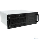 Procase EM439-B-0 черный {4U глубина 390мм, внешн 1x5.25, внутр 4xHDD, MB 12"x13", без Б/П PS2}