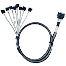 Кабель Amphenol RSL74-8447 Slimline SASx8 (SFF8654) -to- 8 SATA , 80CM