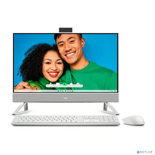 Моноблок Dell Inspiron 7730 27" Full HD Core 7 150U (1.8) 16Gb SSD1Tb Graphics CR Windows 11 Pro GbitEth WiFi BT 90W клавиатура мышь Cam серебристый 1
