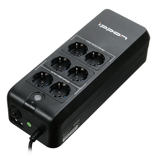 Источник бесперебойного питания Ippon Back Verso 600 Standby 300W/600VA 751617 {6} (700011)