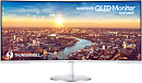 ЖК-монитор Samsung C34J791WTI Samsung C34J791WTI 34"curved (21:9) QLED monitor, VA, 3440x1440, R=1500 mm, 4ms(GtG), 300 cd/m2, MEGA DCR(static
