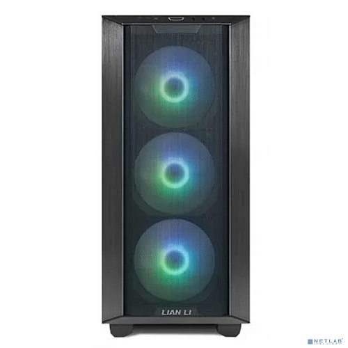 Корпус Lian-Li Lancool III RGB черный без БП ATX 10x120mm 3x140mm 2xUSB3.0 audio bott PSU
