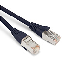 Hyperline PC-LPM-STP-RJ45-RJ45-C5e-15M-LSZH-BK Патч-корд F/UTP, экранированный, Cat.5е, LSZH, 15 м, черный
