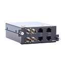 Модуль Fast Ethernet с 4 портами 10/100BaseT(X), с 2 многомодовыми портами 100BaseFX, с разъемами ST