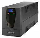 Источник бесперебойного питания SunWind SW1200 LCD 720Вт 1200ВА черный