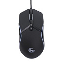 Мышь игровая Gembird MG-810, USB, 3200 DPI, 6кн, подсветка, 1,8 м. кабель в тк.опл.