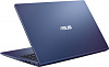 Ноутбук Asus Vivobook 15 X515EA-BQ1898 Core i5 1135G7 8Gb SSD256Gb Intel UHD Graphics 15.6" IPS FHD (1920x1080) noOS blue WiFi BT Cam (90NB0TY3-M00HZ0