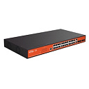 WI-PCMS328GF, коммутатор L2 PoE бюджет 400Вт, порты 24GE PoE, 2comboSFP, 2SFP, Cloud