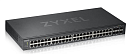 Коммутатор Smart L2 коммутатор Zyxel NebulaFlex GS1920-48v2, rack 19", 44xGE, 4xCombo (SFP/RJ-45), 2xSFP