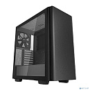 Корпус MidiTower Deepcool CK500 black (ATX, без БП, 2xUSB3.2 Type-A+USB3.2 Type-C) (R-CK500-BKNNE2-G-1)