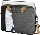 Сумка для ноутбука 13.3" Hama Florence черный/серый полиэстер (00101567)