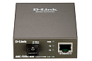 D-Link Автономный WDM медиаконвертер, 100Base-TX / 100Base-FX (SC), Tx:1550 нм, Rx:1310 нм, для одномодового оптического кабеля (до 20 км)