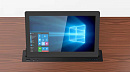 [WR-17GE Touch (black)] Моторизированный выдвижной монитор Genius Ergo Wize Pro 17,3"c уменьшенной верхней рабочей поверхностью, толщина монитора 20мм
