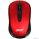 Acer OMR136 [ZL.MCEEE.01J] красный оптическая (1000dpi) беспроводная USB для ноутбука (2but)