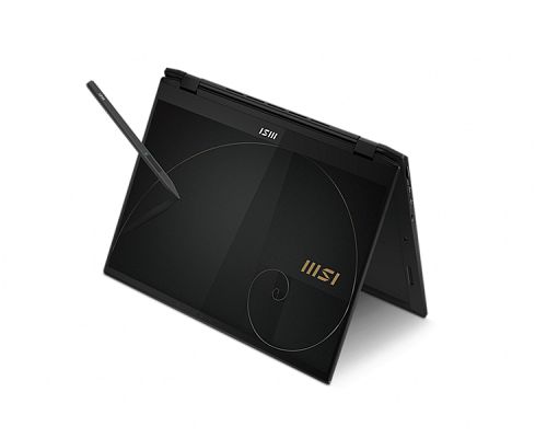 MSI Summit E16Flip A12UCT, Core i5-1240P,1.7 GHz,16" 16:10 QHD+ ,165Hz,LPDDR5 16GB,512GB M.2 PCIe SSD,RTX3050 GDDR6 4GB,Ink Black,2y,Win11Home Rus (MS