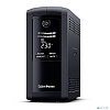 CyberPower VP1000ELCD ИБП {Line-Interactive, Tower, 1000VA/550W USB/RS-232/RJ11/45 (4 EURO), 12В/9 Ач х 1}