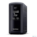 CyberPower VP1000ELCD ИБП {Line-Interactive, Tower, 1000VA/550W USB/RS-232/RJ11/45 (4 EURO), 12В/9 Ач х 1}
