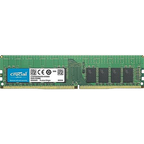 Модуль памяти CRUCIAL DDR4 16Гб RDIMM/ECC 2666 МГц Множитель частоты шины 19 CT16G4RFD8266
