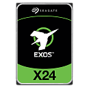 Жесткий диск Seagate Exos X24 HDD 3.5" SAS 24Tb, 7200 rpm, 512Mb buffer, 512e/4Kn, CMR, ST24000NM007H, 1 year