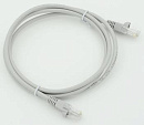 Патч-корд UTP cat.5E molded 1.5м серый RJ-45 (m)-RJ-45 (m)