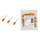 TDM SQ0521-0001 Наконечник штыревой втулочный изолированный (двойной) НШвИ (2) 0,5?8 (100 шт)