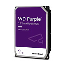 Жесткий диск Western Digital 2TB 6GB/S SATA 64MB PURPLE WD23PURZ bulk