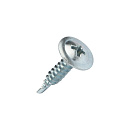 Rexant 1182-4219-4 Саморез с прессшайбой KRANZ ПШС сверло 4.2х19, пакет (20шт.)