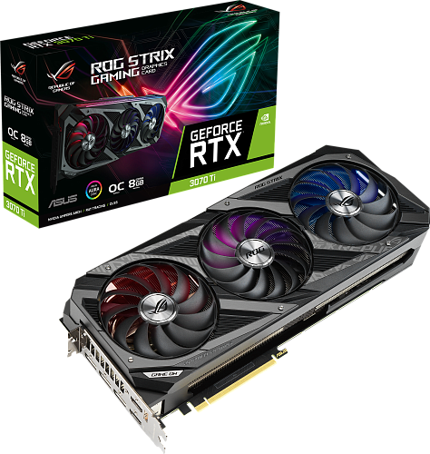 Видеокарта/ ROG-STRIX-RTX3070TI-O8G-GAMING