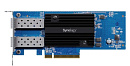 Сетевой адаптер Synology 10\25 Gigabit Dual port SFP+ PCIe 3.0 x8 adapter (incl LP and FH bracket)