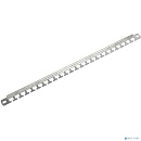 ЦМО Органайзер кабельный горизонтальный 19" для крепления стяжек, оцинкованный (ГКО-У)