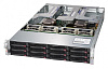 Сервер SUPERMICRO Платформа SSG-6029P-E1CR16T x16 LSI3108 10G 2P 2x1600W