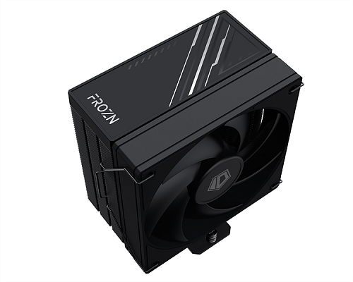 Кулер для процессора ID-COOLING FROZN A410 BLACK LGA1700/1200/115X/AM4 (10шт/кор, TDP 220W, PWM, 4 тепл.трубки прямого контакта, FAN 120mm, черный) RE