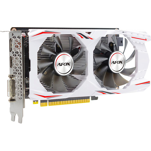 Видеокарта/ VGA AFOX NVIDIA Geforce GTX 1050TI 4GB, GDDR5/128-bit, PCIe 3.0, 1xDVI-D, 1xHDMI, 1xDP, 2-slot