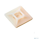 Rexant (07-2228) Площадка под винт самоклеящаяся 28х28 мм, белая (100 шт/уп)