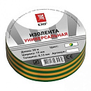 EKF plc-iz-b-yg Изолента класс В (общего применения) (0,13х15мм) (20м.) желто-зеленая EKF PROxima