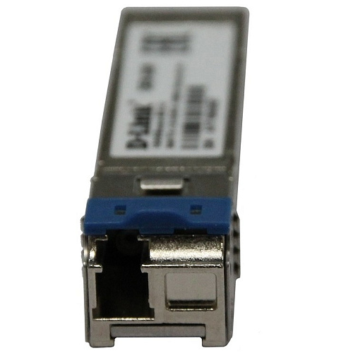 D-Link 330R/10KM/A1A WDM SFP-трансивер с 1 портом 1000Base-BX-U (Tx:1310 нм, Rx:1550 нм) для одномодового оптического кабеля (до 10 км, разъем Simplex