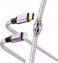 Кабель Hama 00187201 USB Type-C (m)-Lightning (m) 1.5м фиолетовый